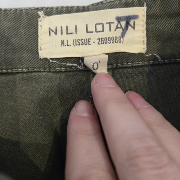 Nili Lotan French Military Crop Pant Size 0 - Picture 12 of 13
